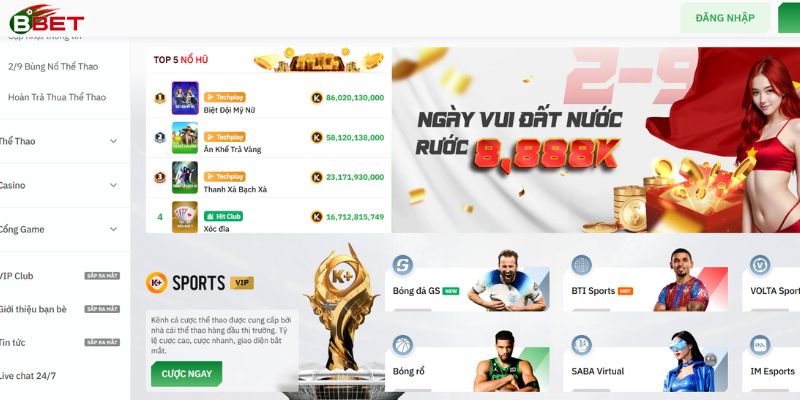 Thông tin về nhà cái BBET