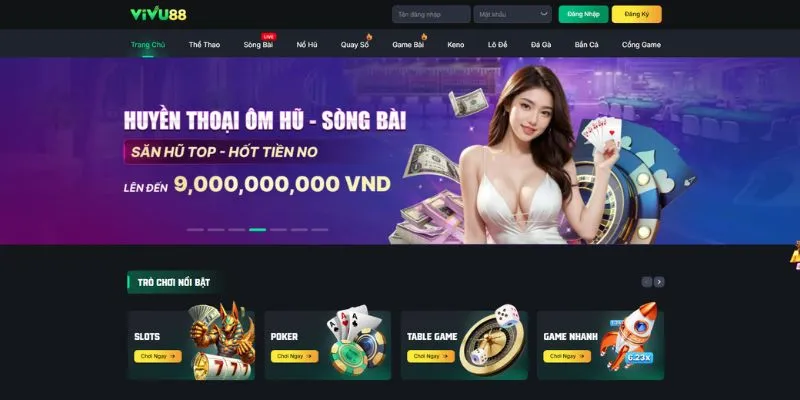VIVU88 – Thương hiệu dẫn đầu nhờ uy tín